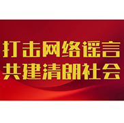 打擊網(wǎng)絡(luò)謠言 共建清朗社會